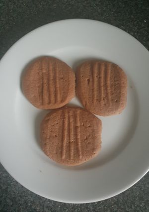 A picture of Chocolate Fork Biscuits.
