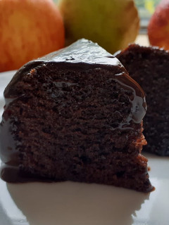 Foto resep Steamed Chocolate Cake with Choco Sauce