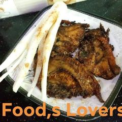 A picture of Fried fish.
