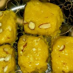 Besan Ki Barfi A picture of Besan Ki Barfi.