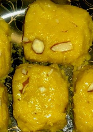 A picture of Besan Ki Barfi.