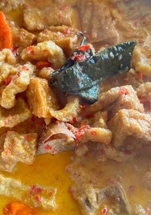 Foto resep Sambal krecek tahu goreng