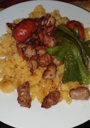 Una foto de Migas de sémola de trigo con Thermomix TM6