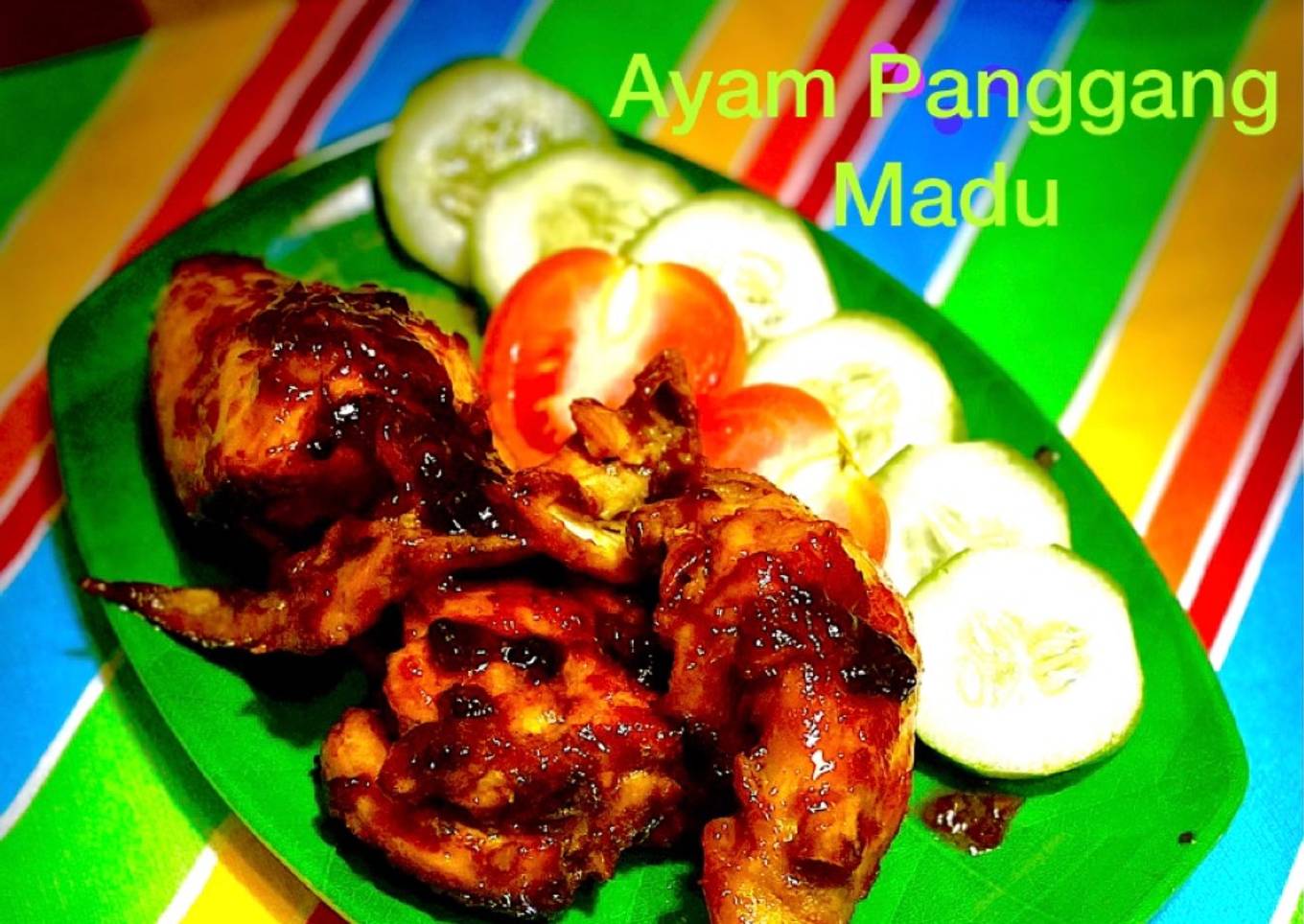 12. Ayam Panggang Madu Simple