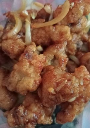 Foto resep Ayam goreng kenyal mentega