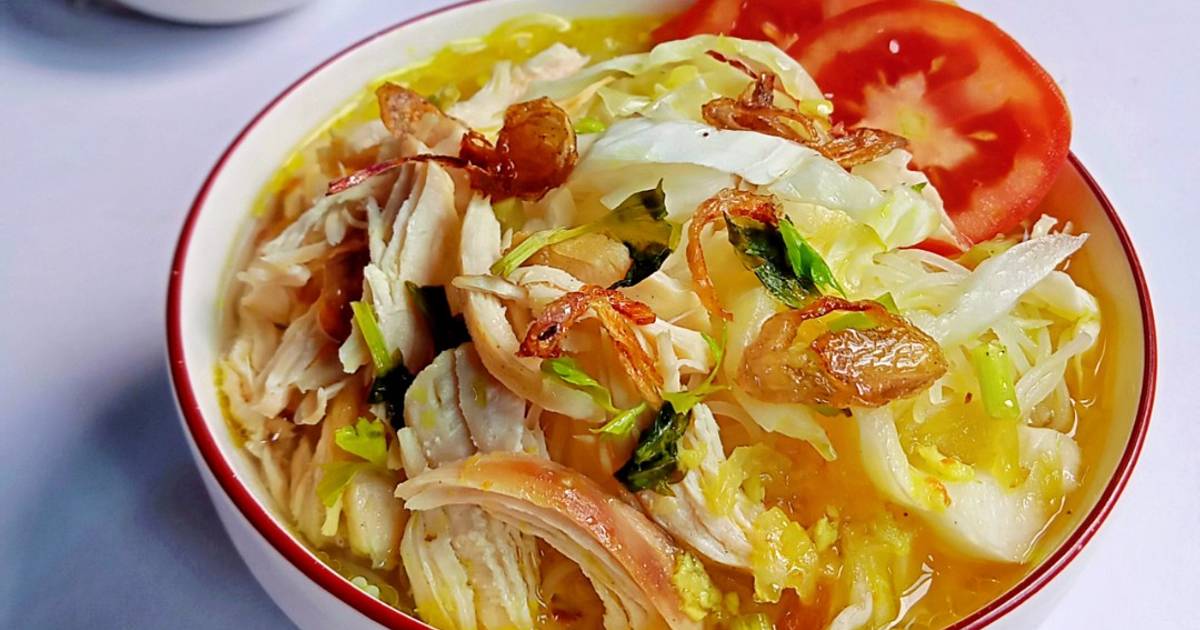 Resep Soto Ayam Semarang Paling Mudah dan Enak