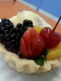 Tartaleta con frutos del bosque