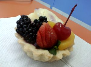 Una foto de Tartaleta con frutos del bosque