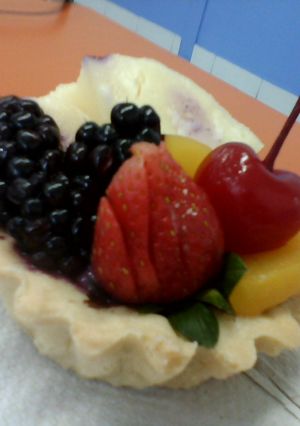 Una foto de Tartaleta con frutos del bosque