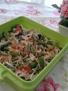 Foto resep Tumis toge kacang panjang