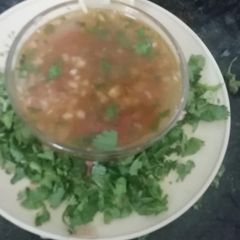 A picture of Vegetable soup.
