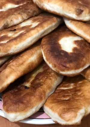 Фото Тонкие пирожки с картошкой.