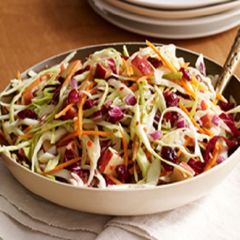 Healthy Cran-Apple Slaw A picture of Healthy Cran-Apple Slaw.