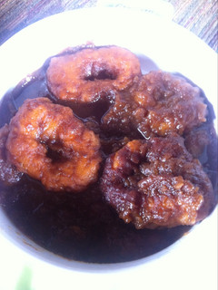 Una foto de Picarones (sin gluten)