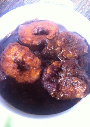 Una foto de Picarones (sin gluten)