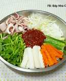 Nộm Mực Rau Củ 오징어 초무침