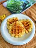 Waffle Chà Bông Gà Cay Rong Biển