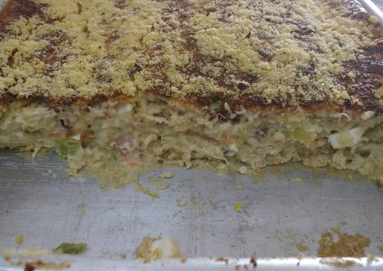Torta salgada de liquidificador