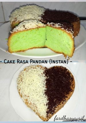 Foto resep Cake Rasa Pandan