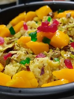 मैंगो रबड़ी (mango rabri recipe in Hindi) रेसिपी मुख्य फोटो