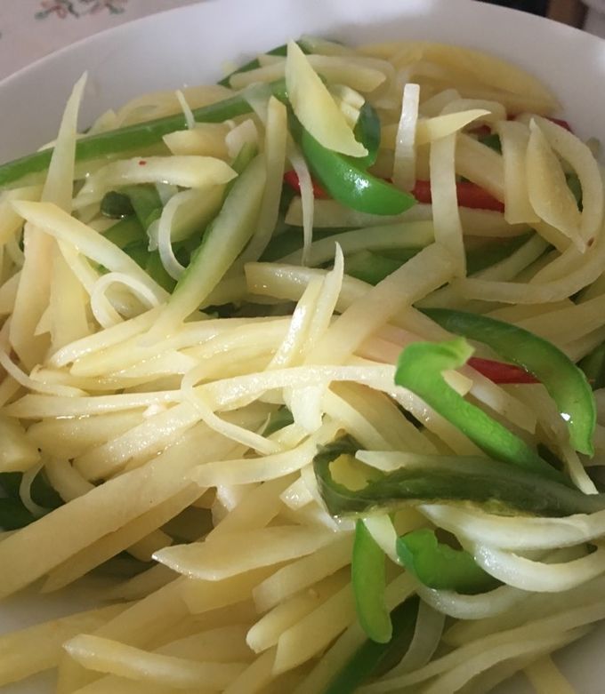 A picture of Spicy Potatoes.