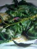 Spinach Ravioli in Sage Butter (Zante)