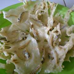 รูปของ Peyek Teri (no telur)