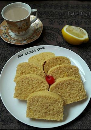 Foto resep Oat Lemon Cake🌾🍋🍰