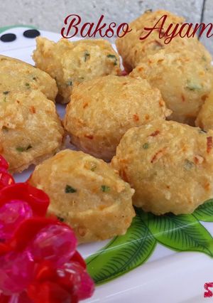 Foto resep Bakso Ayam Goreng