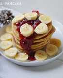 Oat Meal Pancake Versi sehat #No Oil