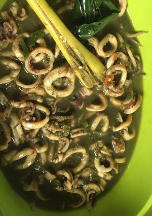 Foto resep Sotong masak hitam