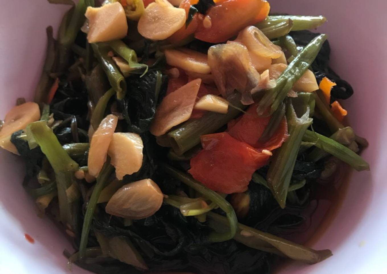 Oseng oseng kangkung Sederhana