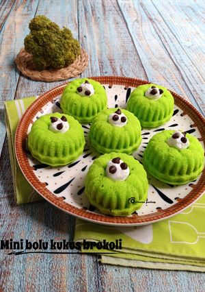 Foto resep Mini bolu kukus brokoli