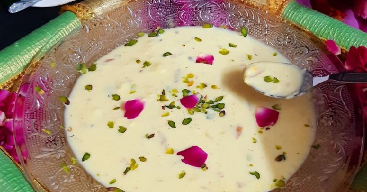 Kesariya Rabdi Recipe by NEETA BHARGAVA - Cookpad