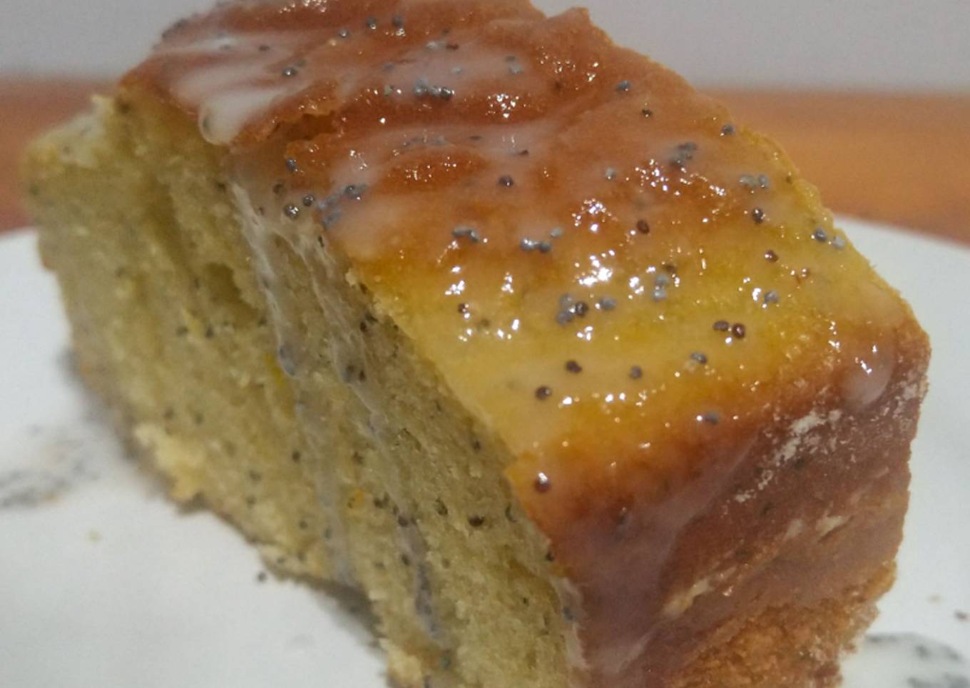 Budín de limón saludable