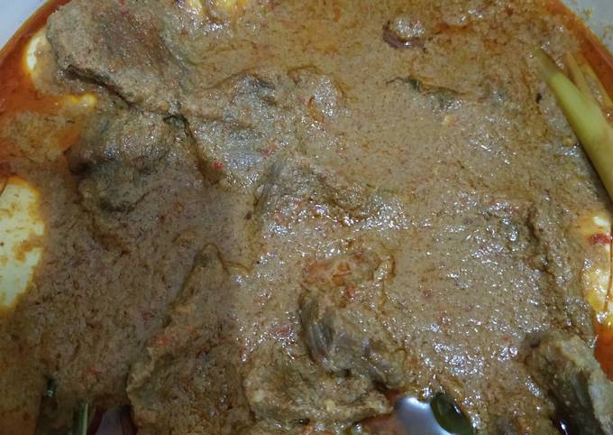 Rendang daging