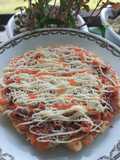 Pizza roti tawar teflon sederhana