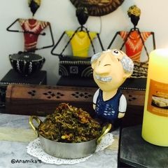 A picture of Lal Mathachi Bhaji or Lal Saag Bhaji.