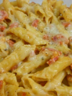 Foto resep Cheesy Baked Penne (Pasta Penne Panggang Keju)