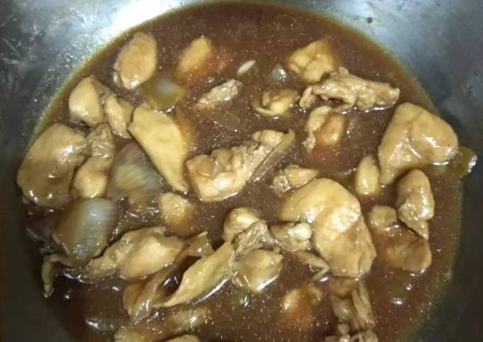 Resep Ayam Kecap Saus Tiram Oleh Trifena Kristiani Cookpad