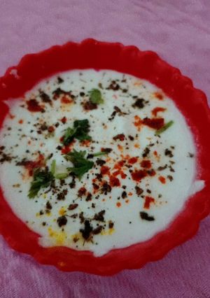 A picture of Burani raita.