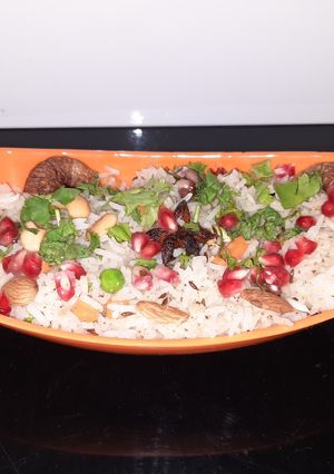 A picture of Mix pulao.