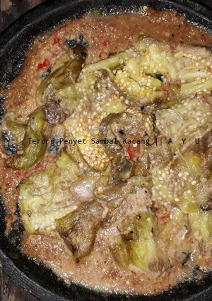 Foto resep Terong Penyet Sambal Kacang