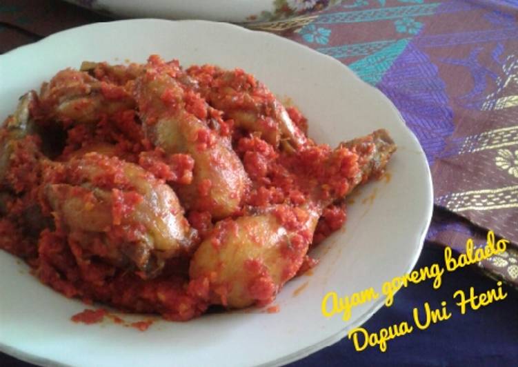 Ayam goreng balado ππ