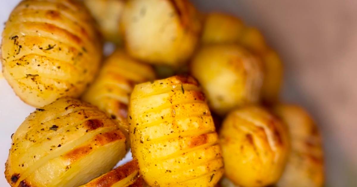 картошка спиралью в духовке | Рецепты с картофелем в ОК