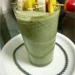 A picture of Jamun Spinach Smoothie.