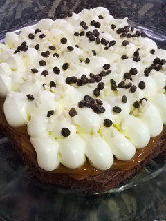 Una foto de Torta golosa de chocolate con trampa