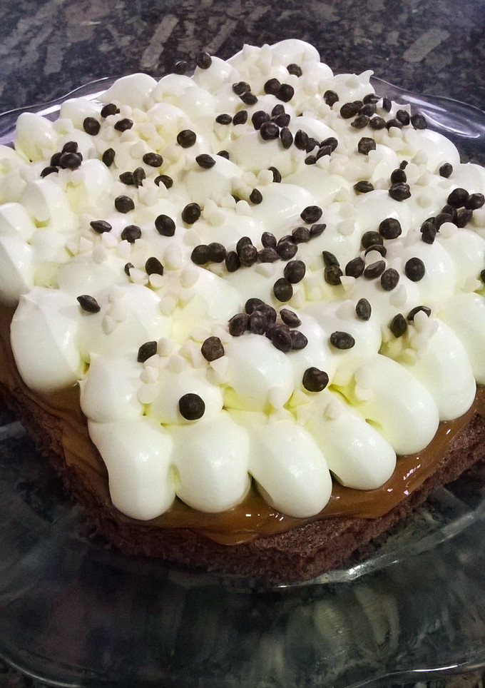 Una foto de Torta golosa de chocolate con trampa