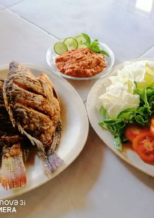 Foto resep Gurame goreng lalapan