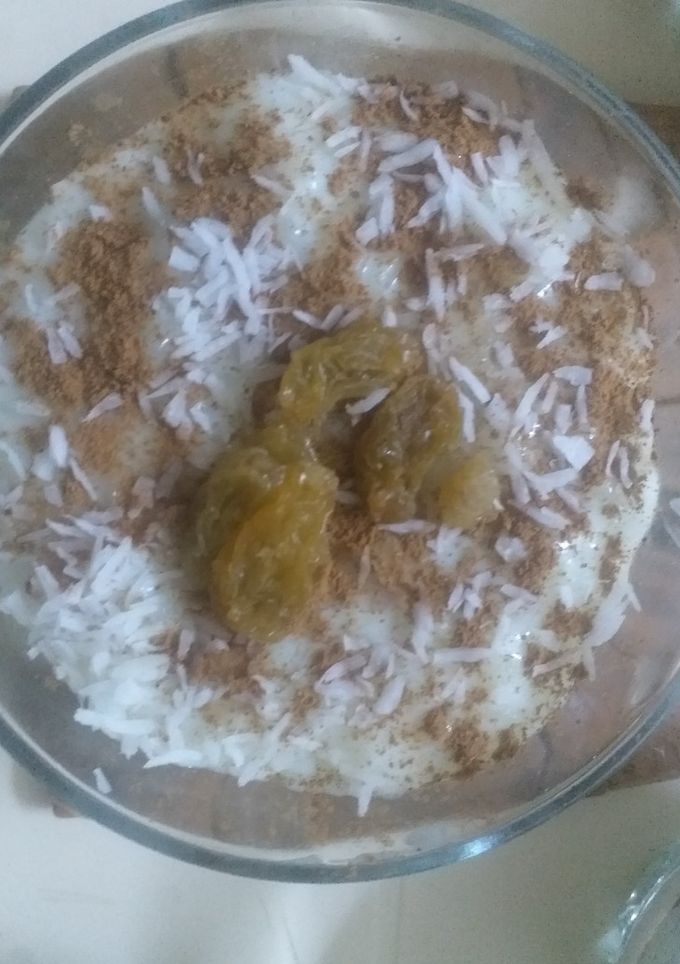 صورة لوصفة ارز وحليب زاكي